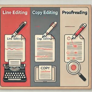 Line Editing vs Copy Editing vs Proofreading